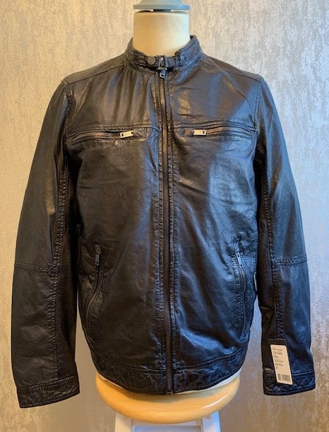 SAKI Miesten nahkatakki